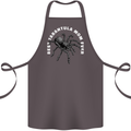 Tarantula Mom Funny Spider Cotton Apron 100% Organic Dark Grey