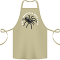 Tarantula Mom Funny Spider Cotton Apron 100% Organic Khaki