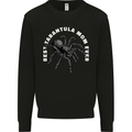 Tarantula Mom Funny Spider Kids Sweatshirt Jumper Black
