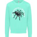 Tarantula Mom Funny Spider Kids Sweatshirt Jumper Peppermint