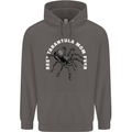 Tarantula Mom Funny Spider Mens 80% Cotton Hoodie Charcoal