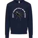 Tarantula Mom Funny Spider Mens Sweatshirt Jumper Navy Blue