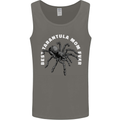 Tarantula Mom Funny Spider Mens Vest Tank Top Charcoal