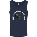 Tarantula Mom Funny Spider Mens Vest Tank Top Navy Blue