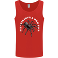 Tarantula Mom Funny Spider Mens Vest Tank Top Red