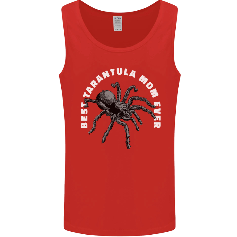 Tarantula Mom Funny Spider Mens Vest Tank Top Red