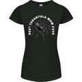 Tarantula Mom Funny Spider Womens Petite Cut T-Shirt Black