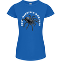 Tarantula Mom Funny Spider Womens Petite Cut T-Shirt Royal Blue