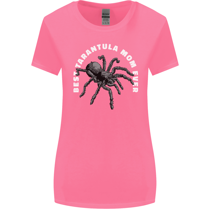 Tarantula Mom Funny Spider Womens Wider Cut T-Shirt Azalea