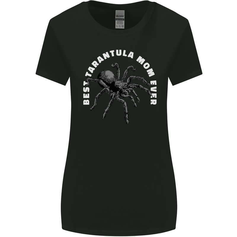 Tarantula Mom Funny Spider Womens Wider Cut T-Shirt Black