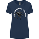 Tarantula Mom Funny Spider Womens Wider Cut T-Shirt Navy Blue