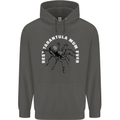 Tarantula Mum Funny Spider Childrens Kids Hoodie Storm Grey