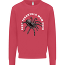 Tarantula Mum Funny Spider Kids Sweatshirt Jumper Heliconia