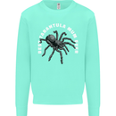 Tarantula Mum Funny Spider Kids Sweatshirt Jumper Peppermint