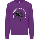 Tarantula Mum Funny Spider Kids Sweatshirt Jumper Purple