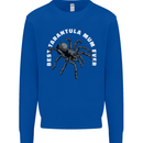Tarantula Mum Funny Spider Kids Sweatshirt Jumper Royal Blue