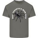 Tarantula Mum Funny Spider Kids T-Shirt Childrens Charcoal