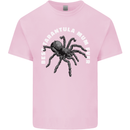 Tarantula Mum Funny Spider Kids T-Shirt Childrens Light Pink