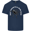 Tarantula Mum Funny Spider Kids T-Shirt Childrens Navy Blue