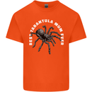 Tarantula Mum Funny Spider Kids T-Shirt Childrens Orange