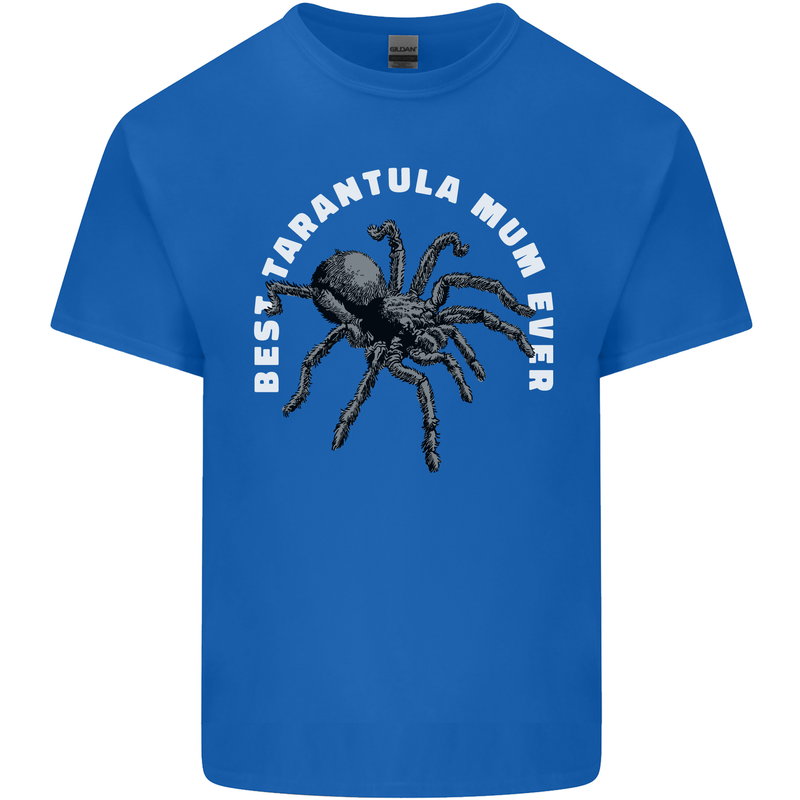 Tarantula Mum Funny Spider Kids T-Shirt Childrens Royal Blue