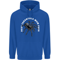 Tarantula Mum Funny Spider Mens 80% Cotton Hoodie Royal Blue