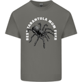 Tarantula Mum Funny Spider Mens Cotton T-Shirt Tee Top Charcoal