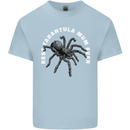 Tarantula Mum Funny Spider Mens Cotton T-Shirt Tee Top Light Blue