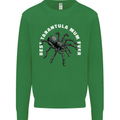 Tarantula Mum Funny Spider Mens Sweatshirt Jumper Irish Green