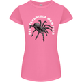 Tarantula Mum Funny Spider Womens Petite Cut T-Shirt Azalea