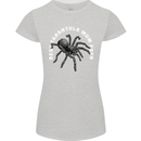 Tarantula Mum Funny Spider Womens Petite Cut T-Shirt Sports Grey