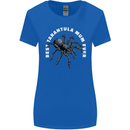 Tarantula Mum Funny Spider Womens Wider Cut T-Shirt Royal Blue