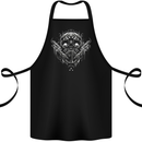 Tattoo Artist Skull Tattooist Cotton Apron 100% Organic Black
