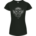 Tattoo Artist Skull Tattooist Womens Petite Cut T-Shirt Black
