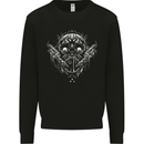 Tattoo Skull Tattooist Artist Kids Sweatshirt Jumper Black