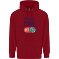Teacher Mode Off Funny Teaching Childrens Kids Hoodie Red