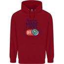 Teacher Mode Off Funny Teaching Childrens Kids Hoodie Red