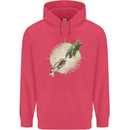 Technology Creation of Adam Parody Teck IT Childrens Kids Hoodie Heliconia