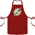 Technology Creation of Adam Parody Teck IT Cotton Apron 100% Organic Maroon