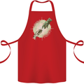 Technology Creation of Adam Parody Teck IT Cotton Apron 100% Organic Red