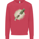 Technology Creation of Adam Parody Teck IT Kids Sweatshirt Jumper Heliconia