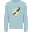 Technology Creation of Adam Parody Teck IT Kids Sweatshirt Jumper Light Blue