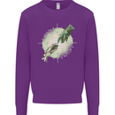 Technology Creation of Adam Parody Teck IT Kids Sweatshirt Jumper Purple