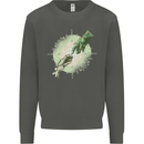 Technology Creation of Adam Parody Teck IT Kids Sweatshirt Jumper Storm Grey