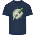 Technology Creation of Adam Parody Teck IT Kids T-Shirt Childrens Navy Blue