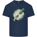 Technology Creation of Adam Parody Teck IT Kids T-Shirt Childrens Navy Blue