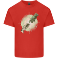 Technology Creation of Adam Parody Teck IT Kids T-Shirt Childrens Red