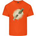 Technology Creation of Adam Parody Teck IT Mens Cotton T-Shirt Tee Top Orange