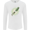 Technology Creation of Adam Parody Teck IT Mens Long Sleeve T-Shirt White