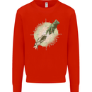 Technology Creation of Adam Parody Teck IT Mens Sweatshirt Jumper Bright Red